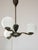 Art Deco French Brass Figural Chandelier, 1930 For Sale - Image 14 of 18