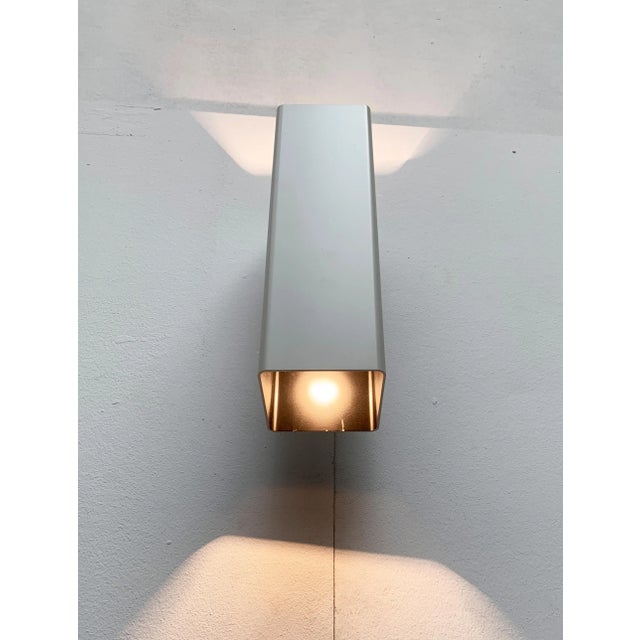 German Minimalist Wall Lamps from Erco, Set of 3 For Sale - Image 11 of 18