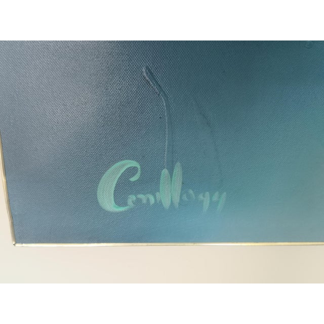 Modern Conillo, Abstract Composition, 1990s, Oil Painting on Canvas For Sale - Image 3 of 8