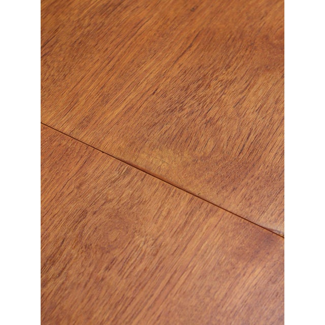 AT-305 Drop-Leaf Desk in Teak and Oak from Hans J. Wegner, Denmark, 1950s For Sale - Image 17 of 18