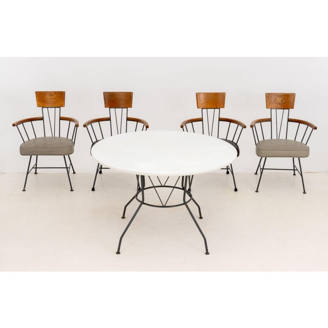 Mid-Century Modern Richard McCarthy for Selrite Dining Set, 5 Pieces For Sale - Image 3 of 14