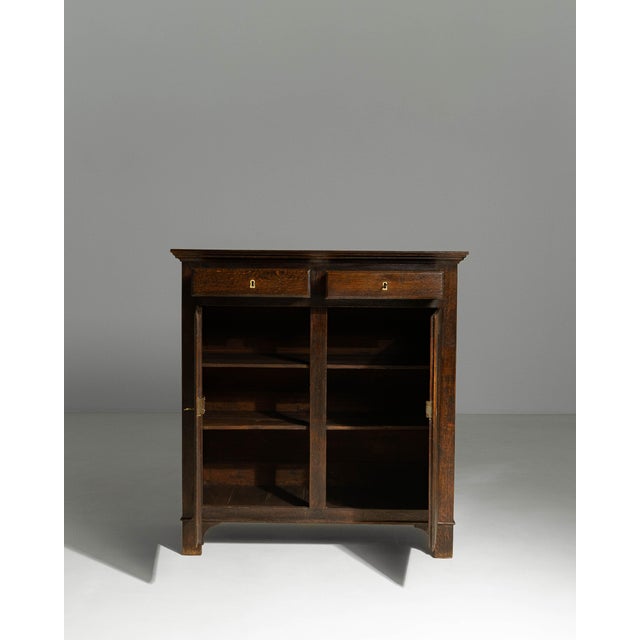 1880s French Provence Oak Buffet In Original Patina For Sale - Image 4 of 18