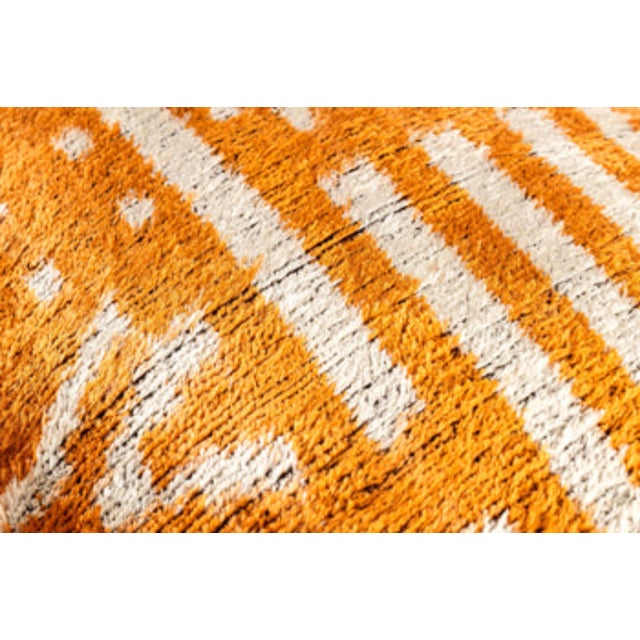 Canvello Silk Velvet Pillow With Premium Down Feather Insert For Sale - Image 4 of 5