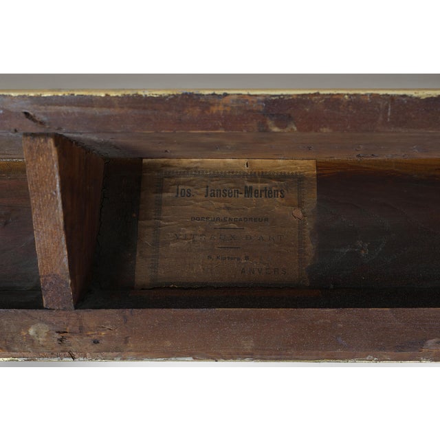 Louis XV Gilded Frame, Belgium, 1850s For Sale - Image 9 of 11