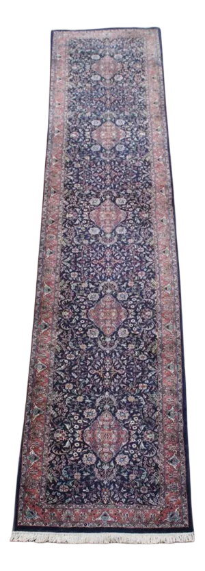 Large Vintage Middle Eastern Runner Rug