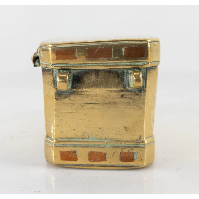 Tribal Mid 20th Century South East Asian Bronze and Copper Betel Nut Box For Sale - Image 3 of 12