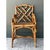 Camel Vintage Chinese Chippendale Bamboo Armchair For Sale - Image 8 of 12