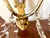 1950s Double Crystal and Brass Wall Sconces, 1950s, Set of 2 For Sale - Image 5 of 11