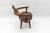 Mid-Century Modern French Wooden Armchair attributed to Pierre Chapo, 1960s For Sale - Image 6 of 14