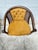 Mid-Century Modern Vintage Velvet, Wood and Cane Barrel Chairs-a Pair For Sale - Image 3 of 11