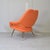 1950s DU 55 Armchair in Walnut and Brass by Gastone Rinaldi for Rima, 1950s For Sale - Image 5 of 12