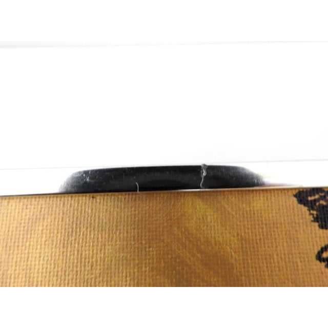 Oil Still Life Painting on Canvas Panel Bottles Vase Cube, Framed For Sale - Image 10 of 12