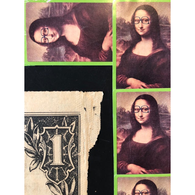 Contemporary Vera Simons, 1970s Mona Lisa Photo Collage Photograph Pioneer Female Aviator Feminist Pop Art, 1975 For Sale - Image 3 of 9