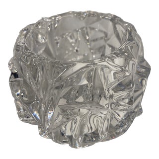 Tiffany and Co Rock Cut Votive Candle Holder For Sale