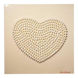 White Bunnies by Carmine Bilardello Mix Technique on Panel For Sale