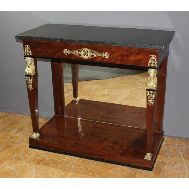 Antique Mahogany Console Table, 1800s For Sale - Image 15 of 15
