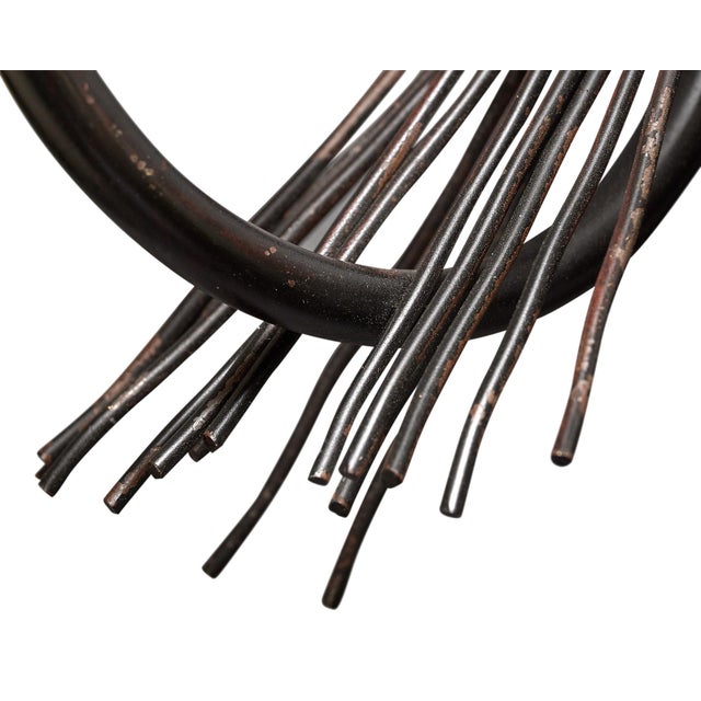 Black Vintage Mid-Century Italian Sconces For Sale - Image 8 of 9