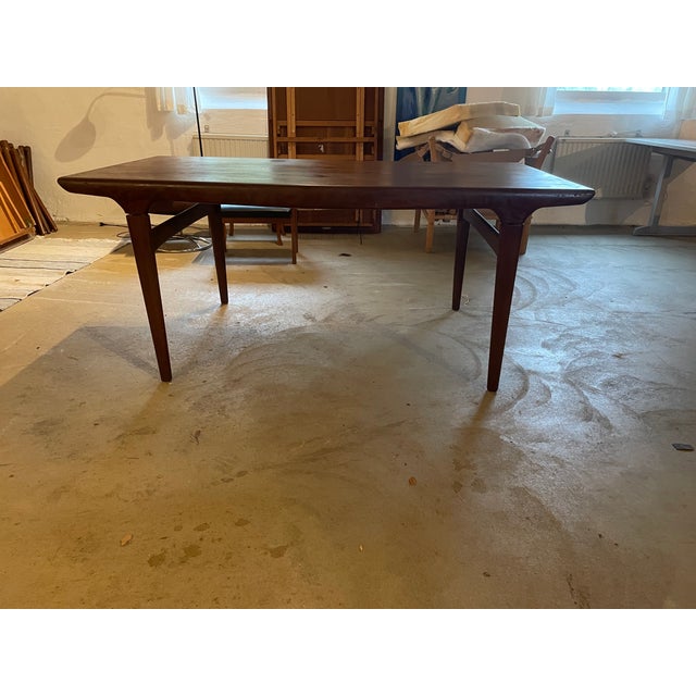 Mid-Century Modern Mid-Century Danish Teak Dining Table by Johannes Andersen for Uldum Mobelfabrik, 1960s For Sale - Image 3 of 6
