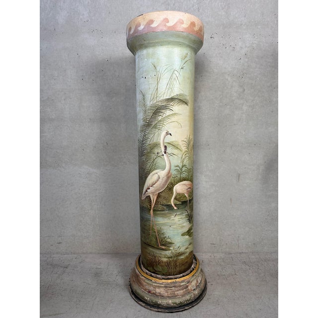 Vintage French Column in Stoneware, 1960s For Sale - Image 13 of 13