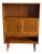 Danish Mid-Century Modern Teak Cabinet – Vintage Scandinavian Storage Bookcase 1960s For Sale