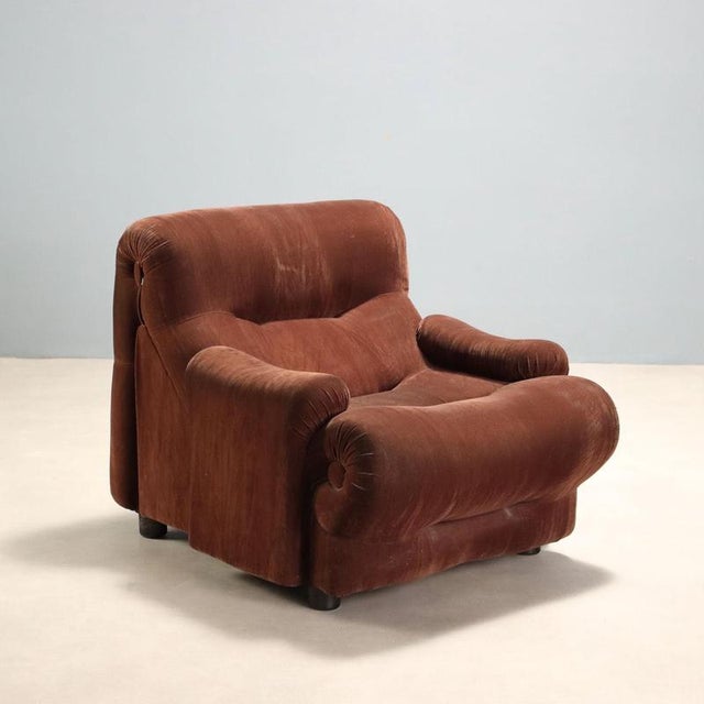 Rezia Lounge Chair by Emilio Guarnacci for 1P, 1970s For Sale - Image 11 of 11