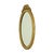 Italian Crested Mirror in Gold-Colored Resin, 1960s For Sale - Image 15 of 18