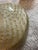 Mid 20th Century Mid 20th Century Murano Art Glass Smoking Set, Bullicante White With Gold Flecks For Sale - Image 5 of 18