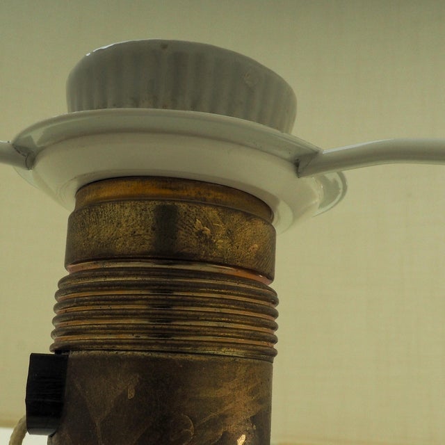 Vintage Floor Lamp in Wood, 1950s For Sale - Image 9 of 14