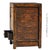 Early 20th Century Hand-Painted Mongolian Elmwood Chinese Chest Cabinet For Sale - Image 13 of 16