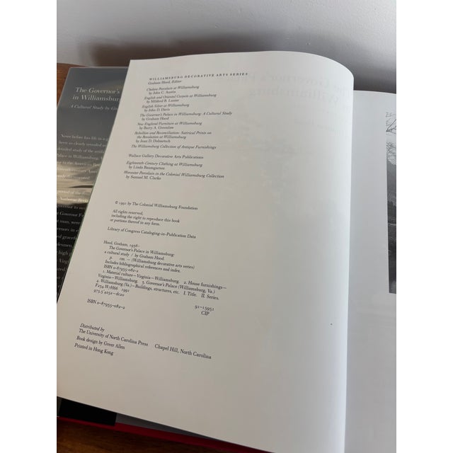 Late 20th Century Williamsburg Virginia Hardcover Book Bundle, Set of 3 For Sale - Image 9 of 17