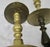 Brass European Candlesticks - a Pair of 2 For Sale - Image 9 of 9
