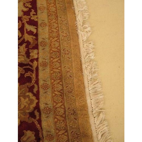 Room Size Approx. 10 X 14 Red & Beige Rug For Sale - Image 4 of 10