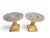 French Empire Gilt Bronze and Cut Glass Centrepiece Set, 1810, Set of 3 For Sale - Image 15 of 18