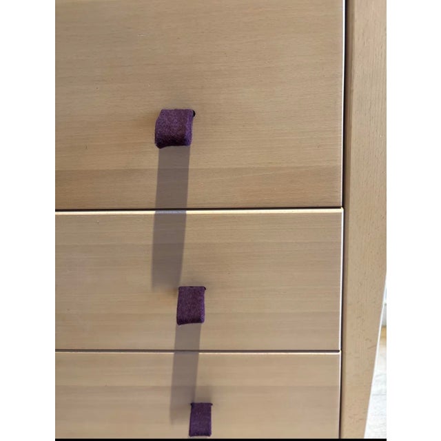 Leander Linea Three-Drawer Dresser — Danish Design, Whitewashed Oak For Sale In Los Angeles - Image 6 of 9