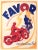 1930s French Art Deco Poster - Favor Cycles, Velomoteurs, Motos For Sale - Image 6 of 6