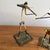 Contemporary Late 20th Century Pair of Metal Brutalist Instrumentalists For Sale - Image 3 of 6