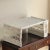 Mid 20th Century Mid-20th Century White Wicker Breakfast Tray For Sale - Image 5 of 11