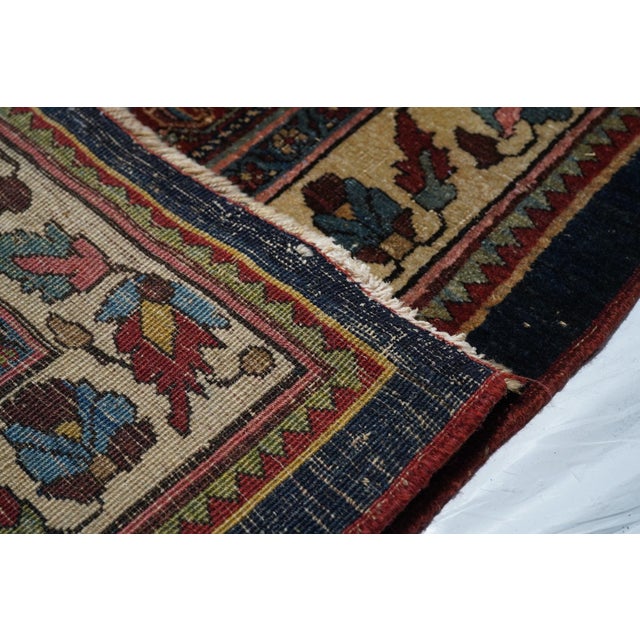Late 19th Century Antique Bidjar Rug 11'6'' X 18'0'' For Sale In New York - Image 6 of 10