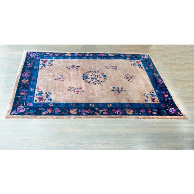 Early 20th Century Chinese Art Deco Rug For Sale - Image 13 of 13