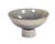 Round Grotto Glass Footed Bowl For Sale - Image 11 of 11