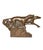 Mid-Century Modern Pair of Art Deco Stylized Patinated Bronze Greyhound Dog Bookends For Sale - Image 3 of 4
