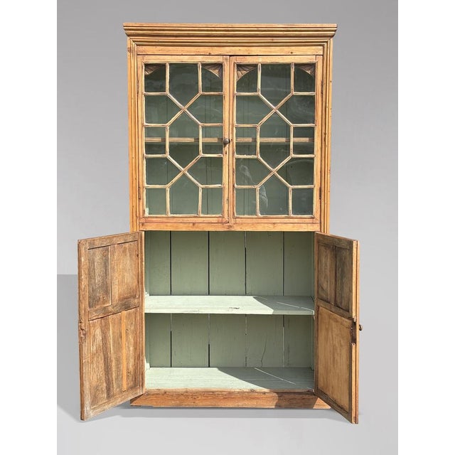 Antique Country House Georgian Pine Cabinet, 1800 For Sale - Image 4 of 11