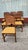 Mid-Century Modern Wood Dining Chairs With Yellow Upholstery For Sale - Image 4 of 12