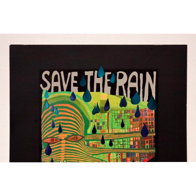Date: 2009 Size: 15.75 x 19.5 inches Artist: Hundertwasser, Friedensreich About the artist: Hundertwasser was an Austrian-...