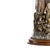 Portuguese Artist, Sacred Calvary, 19th Century, Polychrome and Gilded Wood with Glass Dome For Sale - Image 3 of 6