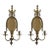 Brass Wall Scomces Circa 1940’s - A Pair For Sale