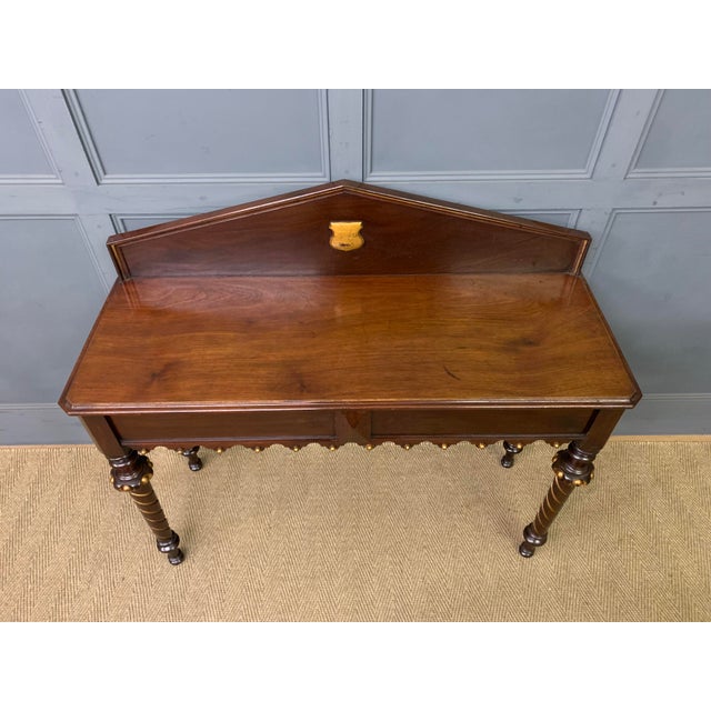 Victorian Mahogany Hall Table, 1865 For Sale - Image 11 of 18