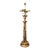 Frederick Cooper Antiqued Gilt Neoclassical Fluted Column Table Lamp For Sale