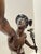 Late 19th Century Large Patinated Bronze Mercury After Giambologna Candelabra Sculpture For Sale - Image 11 of 13