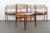 Brown Teak Dining Chairs by Benny Linden - Set of 4 For Sale - Image 8 of 12